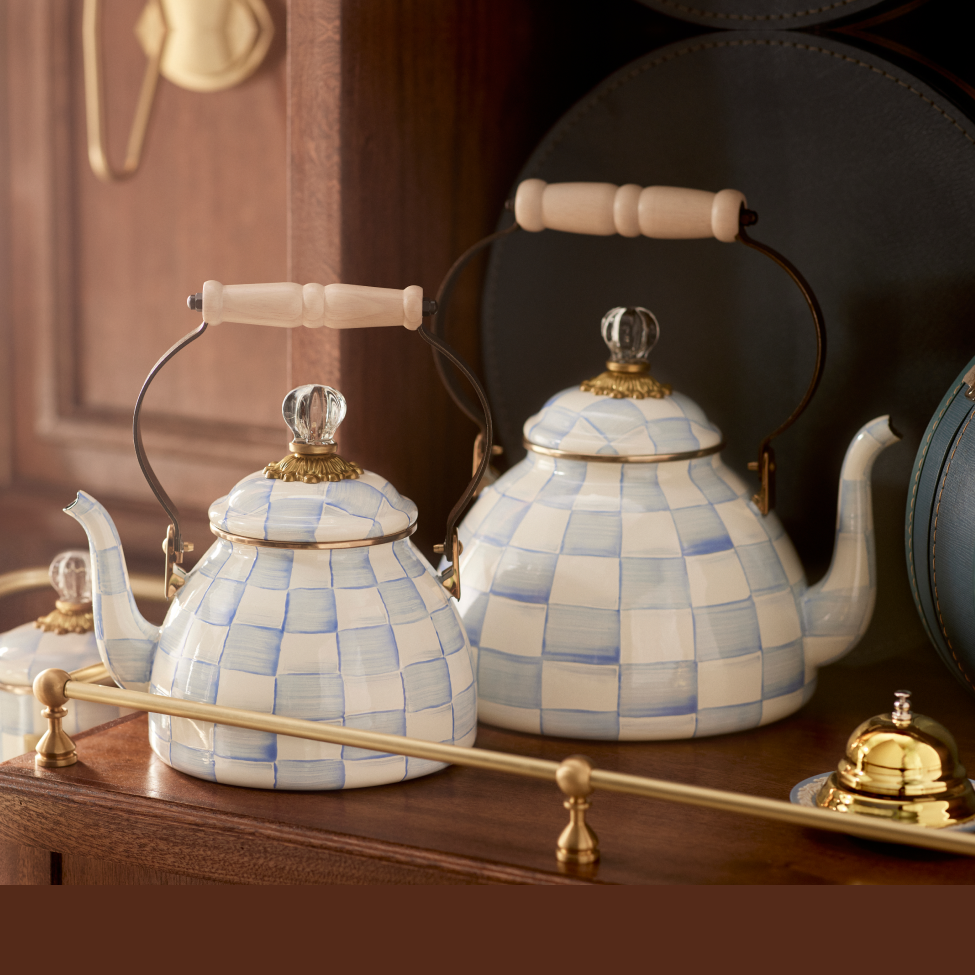 Coming Soon: Sky Check - image features tea kettles